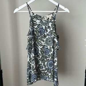 Loft Outlet Floral Ruffle Camisole Blouse - size small